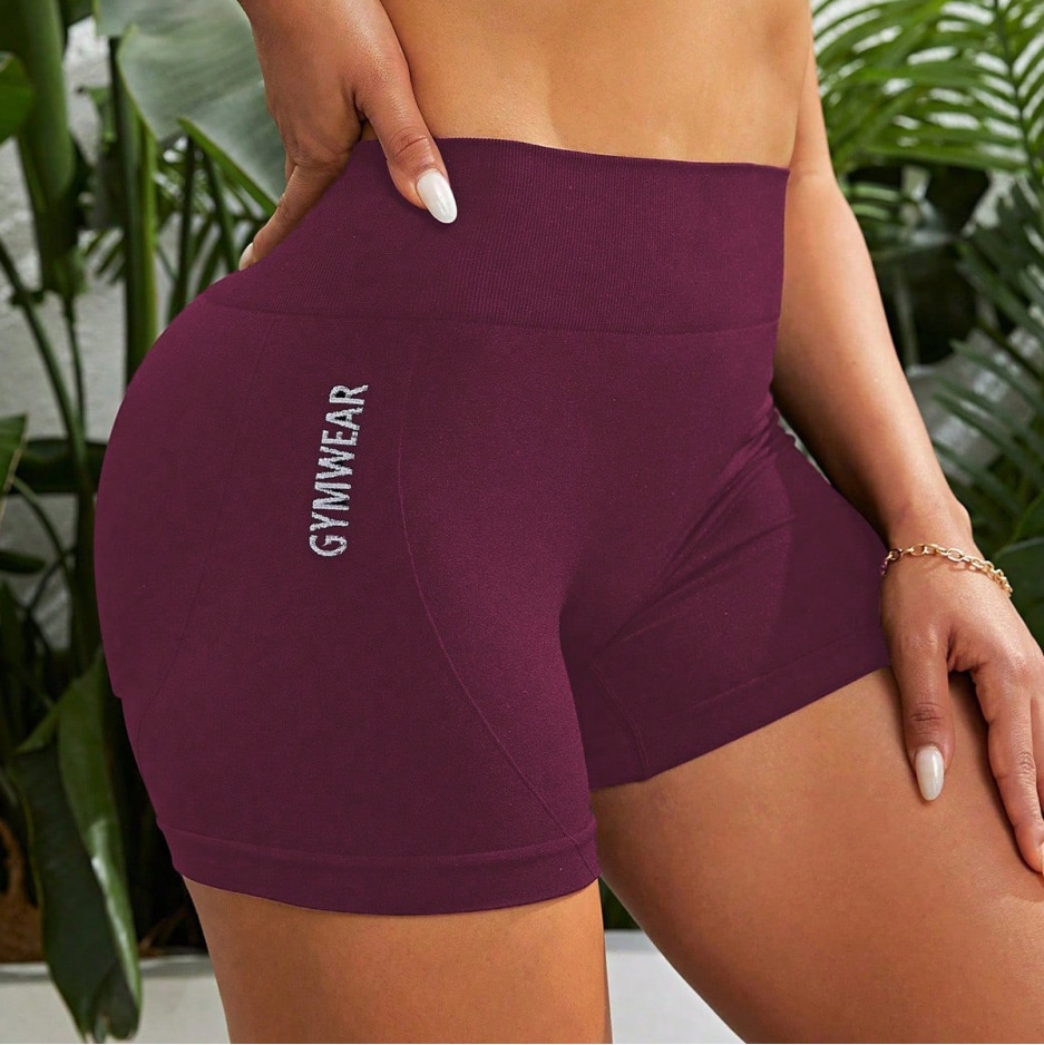 High-Waisted Slimming Quick-Dry Yoga Shorts with Sexy S-Shape Fit for Women