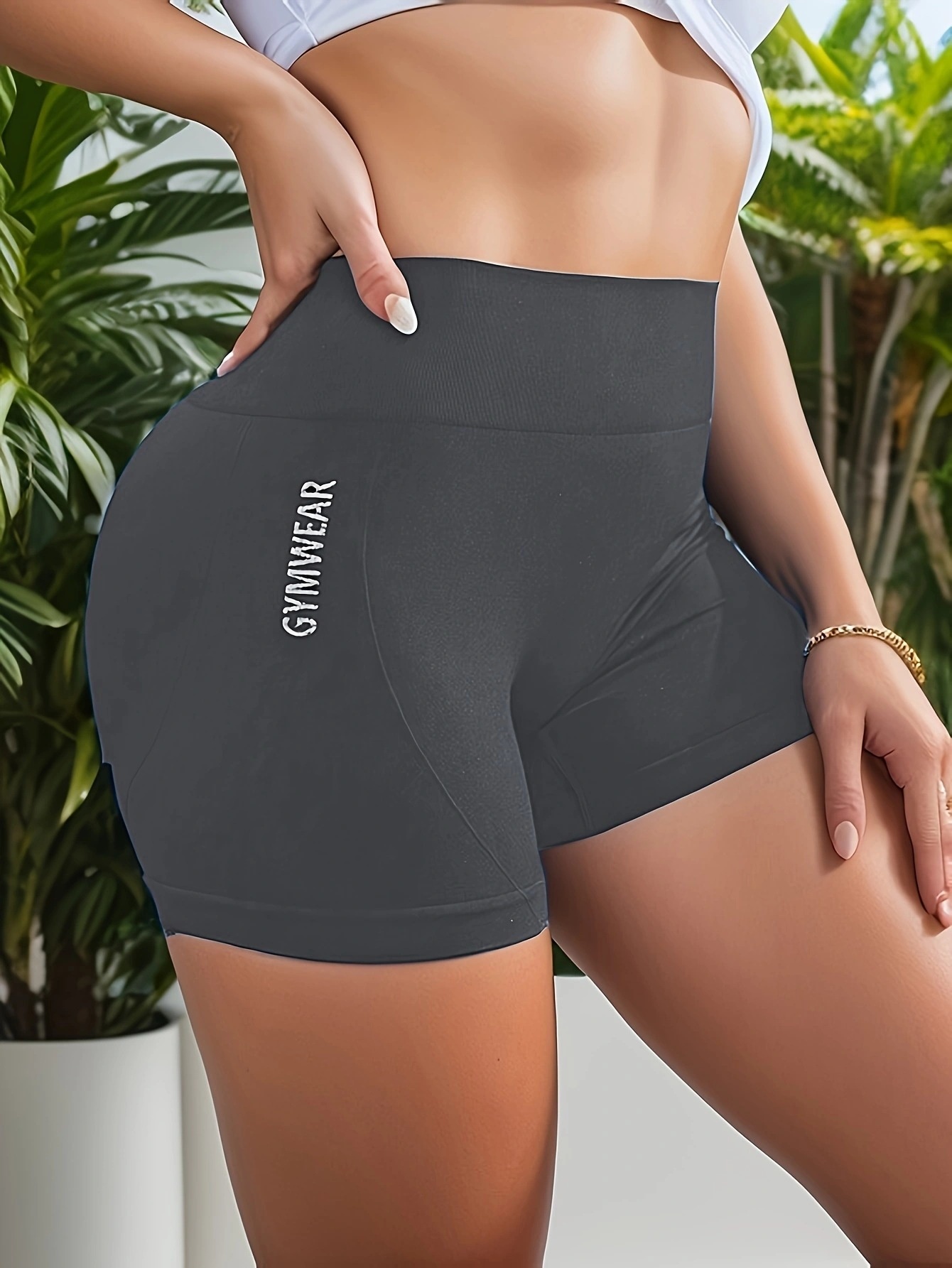 High-Waisted Slimming Quick-Dry Yoga Shorts with Sexy S-Shape Fit for Women