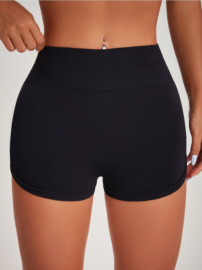 High-Waisted Slimming Quick-Dry Sexy S-Shape Yoga Shorts for Women