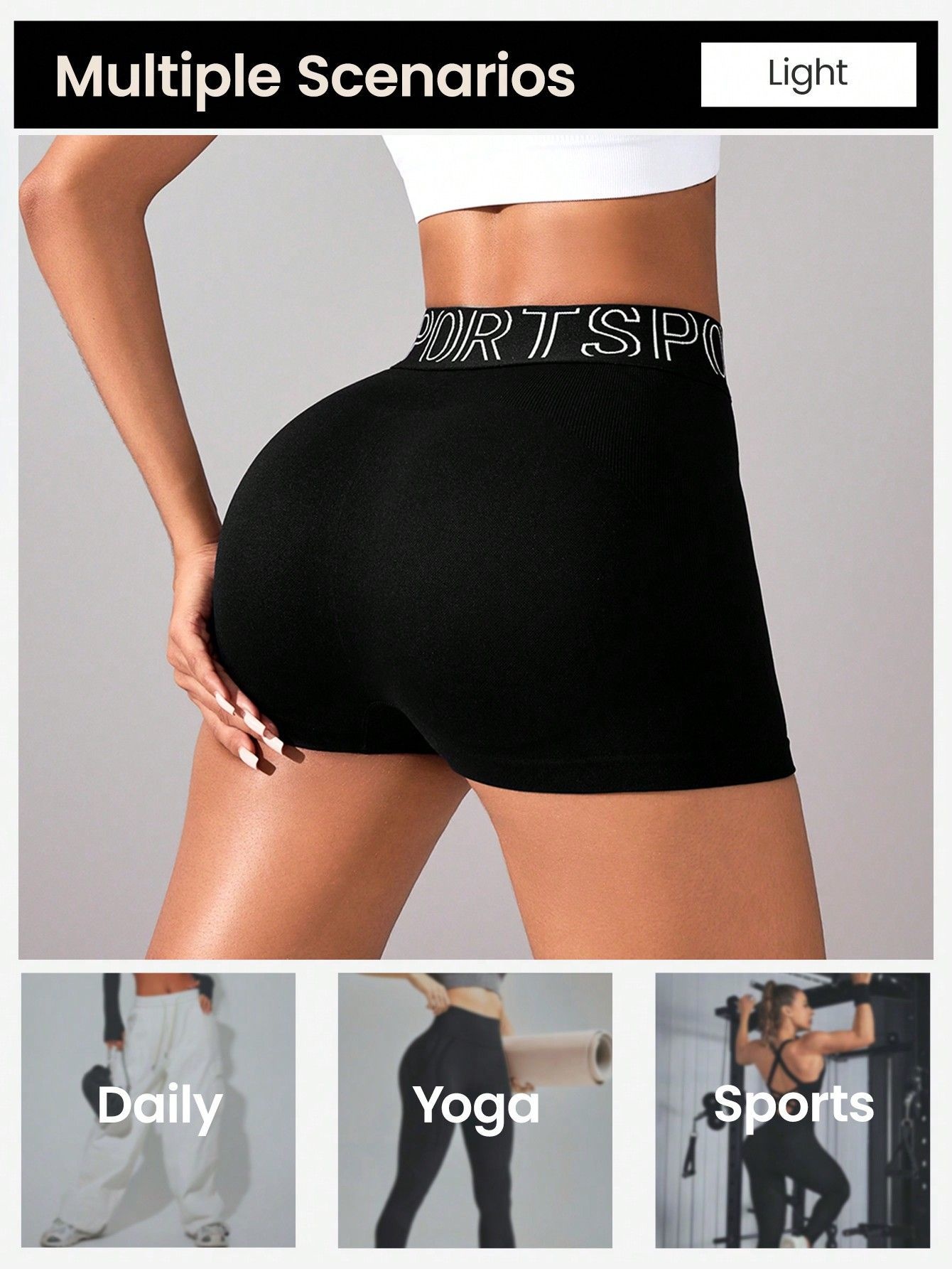 Quickdry High-Waisted Slimming Yoga Shorts for Women with Sexy S-Shape Fit