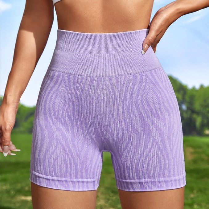 High-Waisted Slimming Butt-Lifting Quick-Dry Yoga Shorts with S-Shape Fit for Women