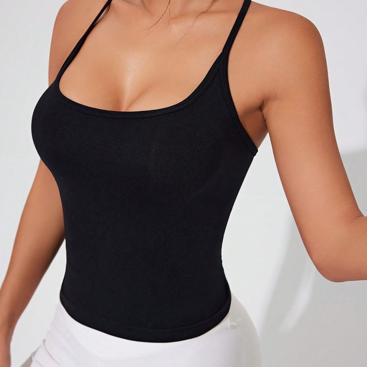Backless Sexy Slimming Quick-Dry Pilates Yoga Tank Top for Women (without pads)