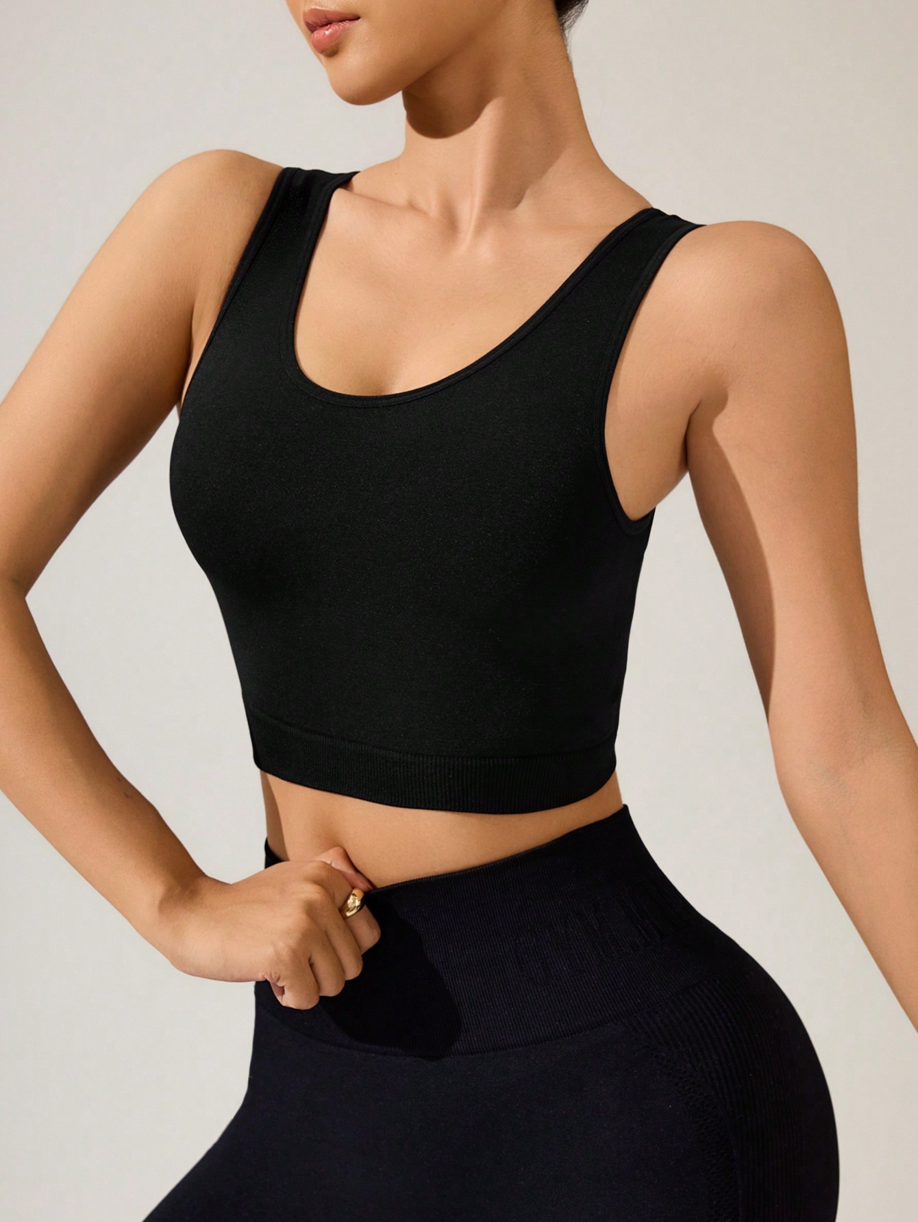 Sexy Backless Slimming Quick-Dry S-Shape Fitness Vest for Women (without pads)