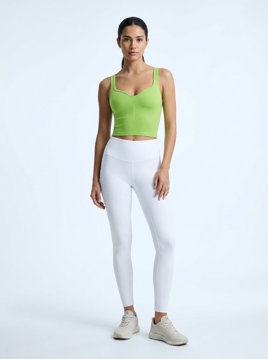 Sexy Slimming Quick-Dry Yoga Vest with Low-Cut Design for Women (without pads)