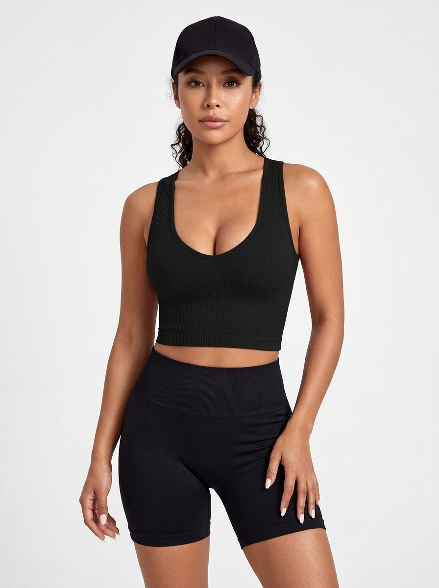 Slimming Quick-Dry Wire-Free Sports Tank Top with Breathable Function for Women