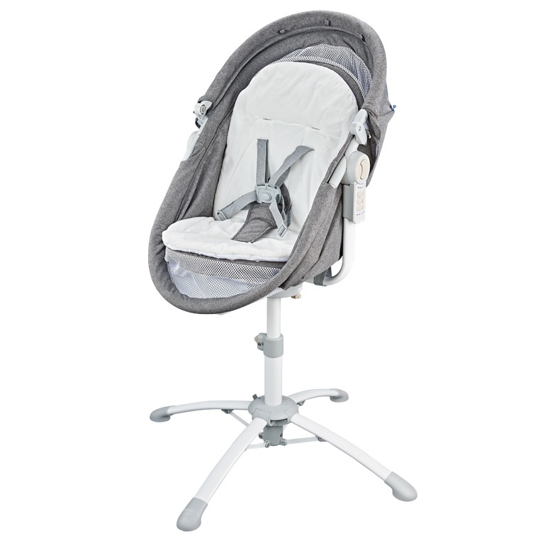 3-in-1 Electric Baby Rocking Chair & Bassinet - Grey