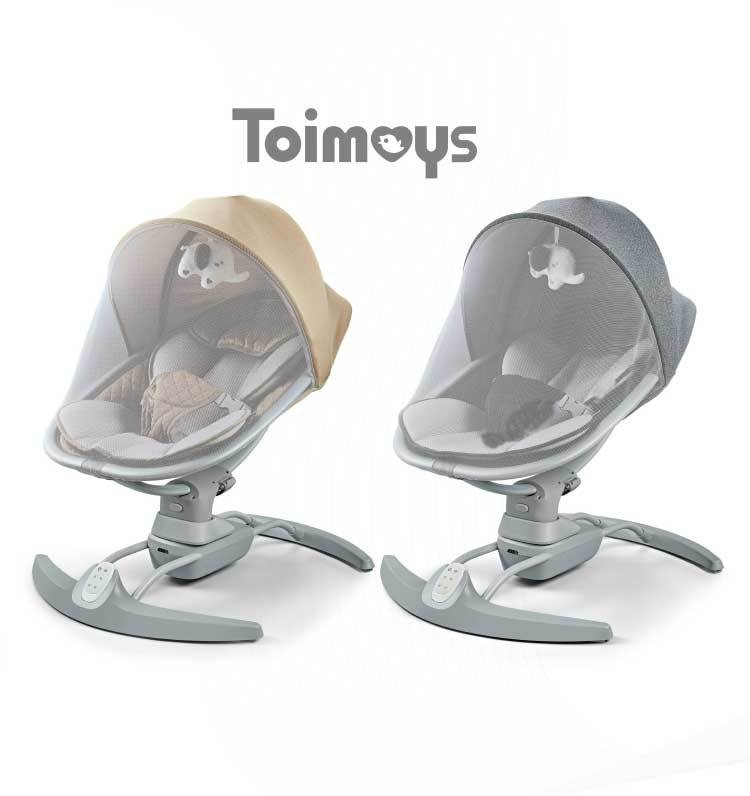 3-in-1 Baby Auto Swing Rocker - Grey