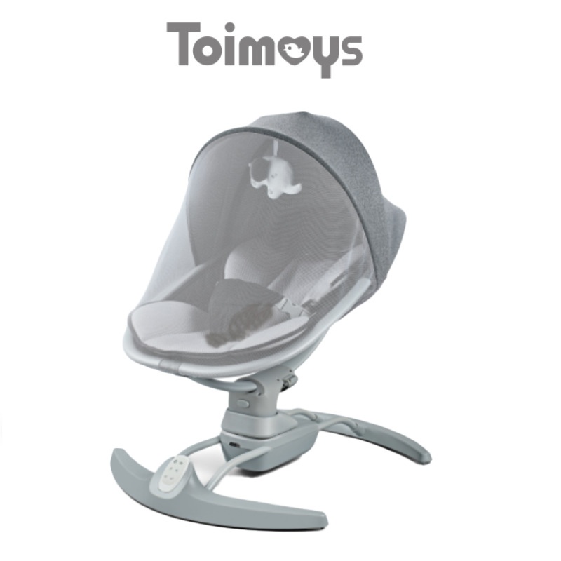 3-in-1 Baby Auto Swing Rocker - Grey