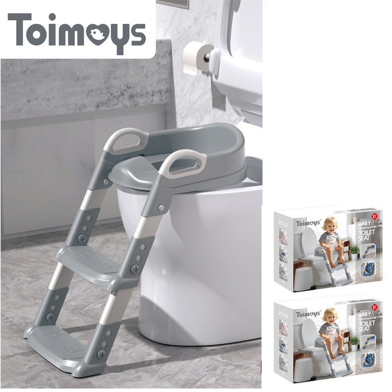 Multifunctional Baby Toilet Training Seat with Ladder