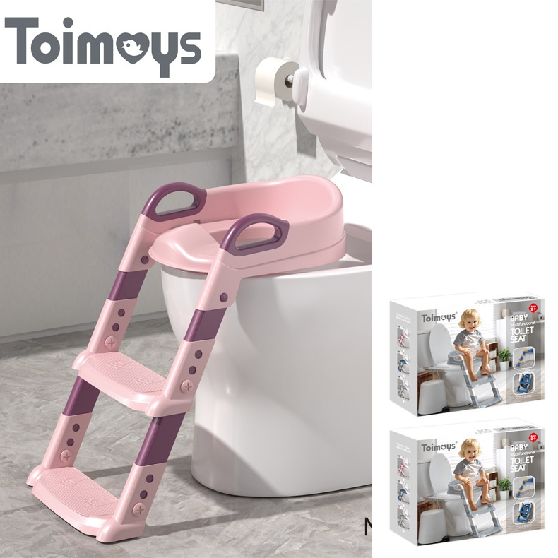Multifunctional Baby Toilet Training Seat with Ladder