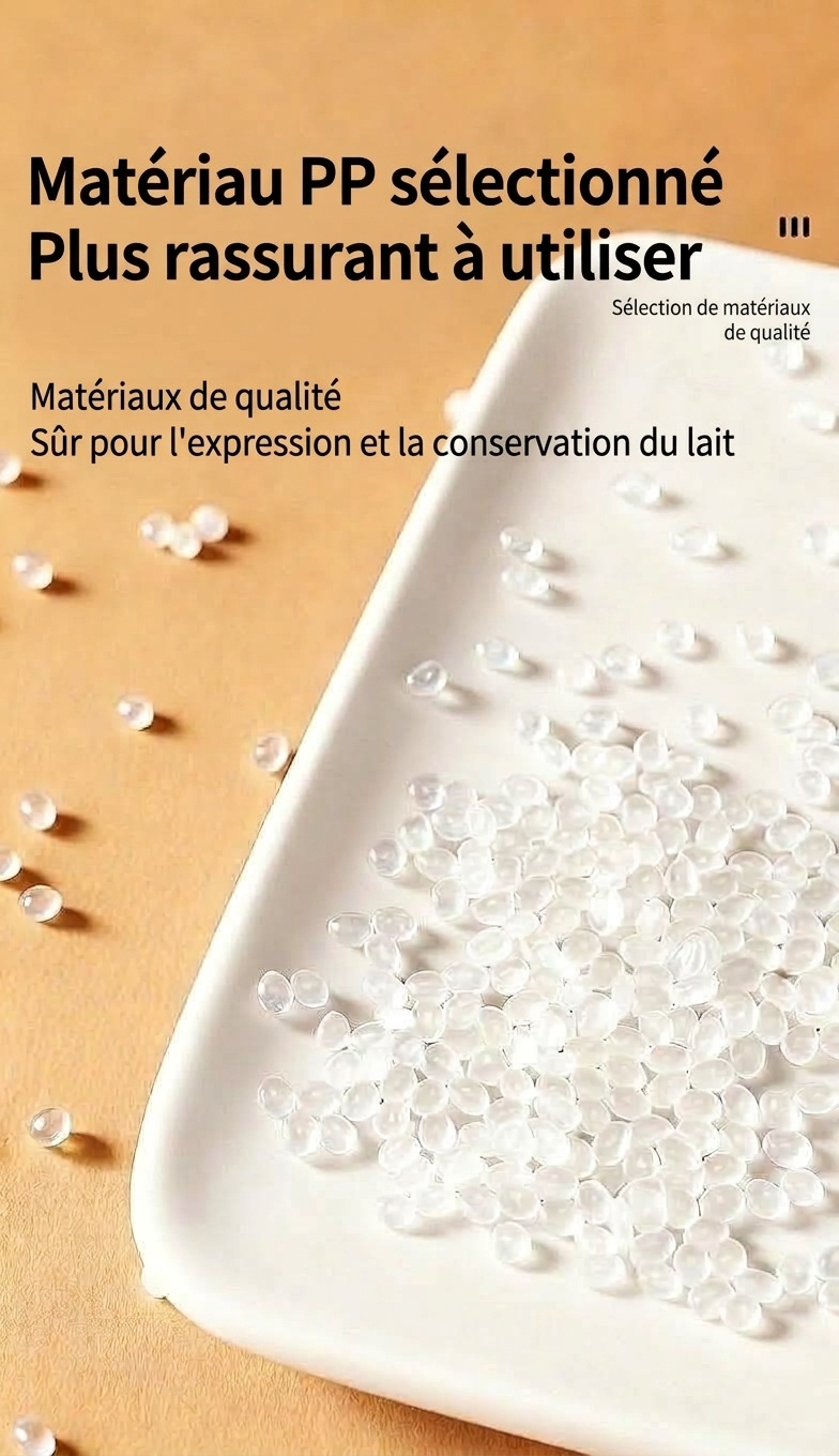 Tire-lait électrique portable - Collecteur de lait mains libres, aspiration puissante et moteur silencieux pour l'allaitement post-partum