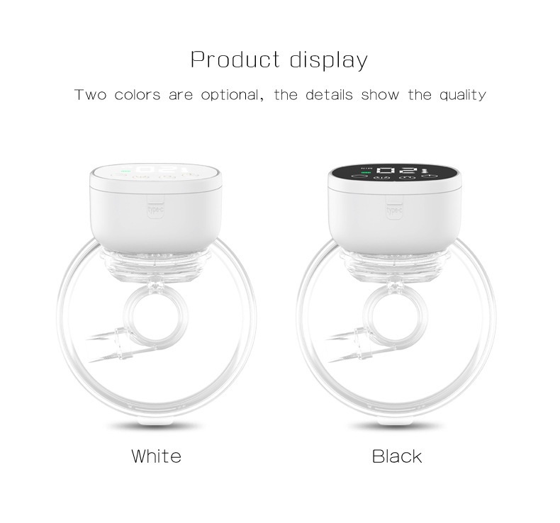 Extractor de leche eléctrico portátil: manos libres, multimodo y ultrasilencioso para mamás modernas.