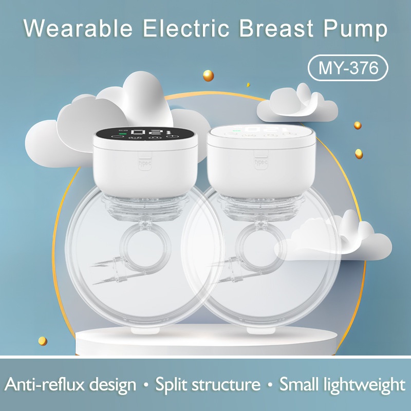 Extractor de leche eléctrico portátil: manos libres, multimodo y ultrasilencioso para mamás modernas.