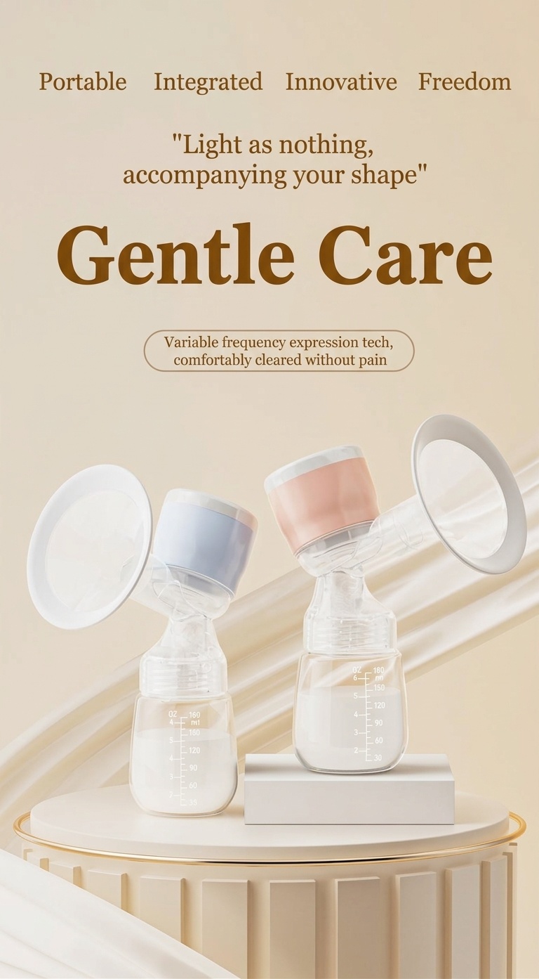 Portable Quiet Babies Grooming Tool - Gentle Multi-Speed Coat Care & Shedding Brush 