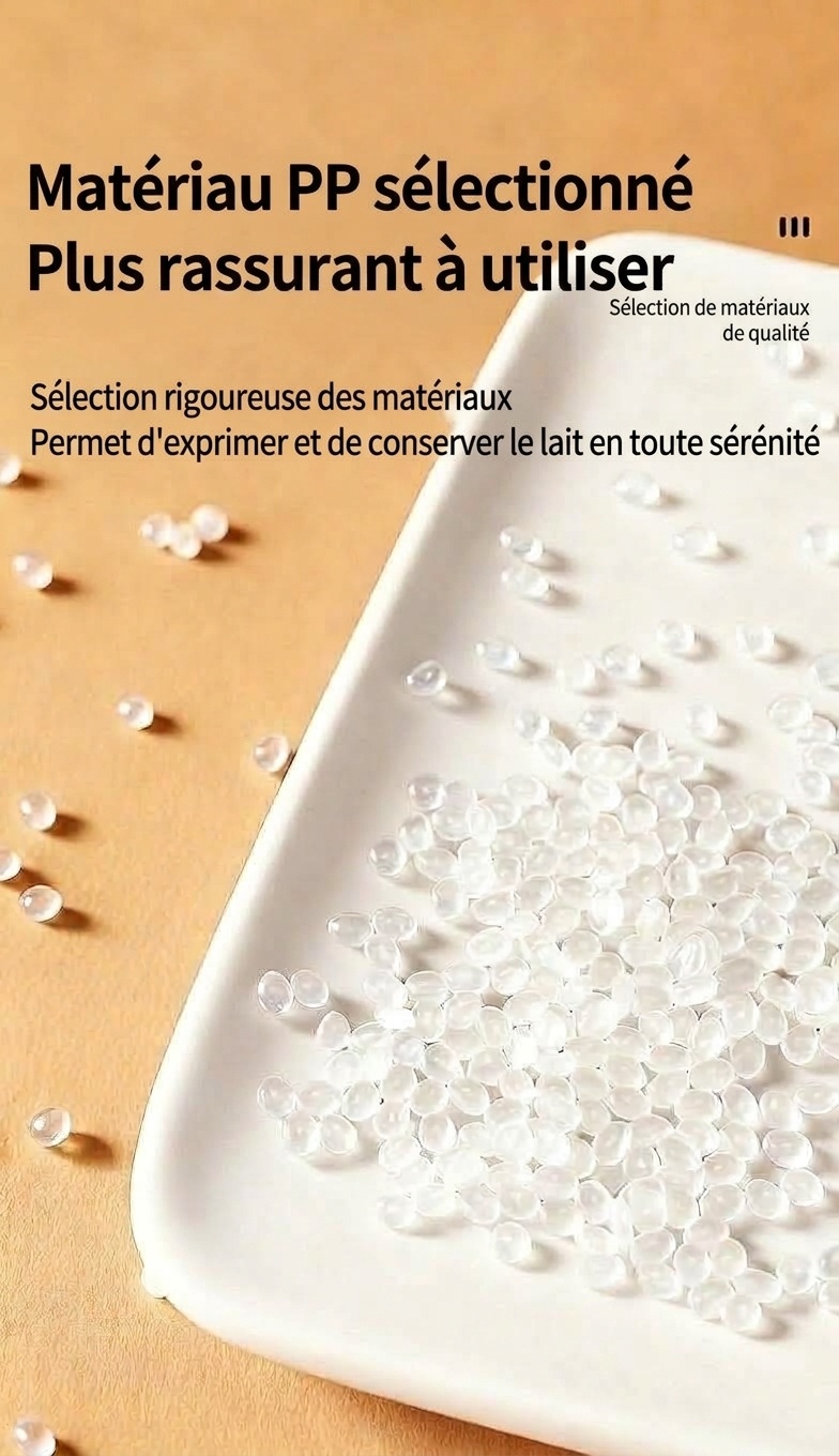 Tire-lait électrique portable sans fil - 3 modes intelligents, 27 niveaux d'aspiration et système hygiénique anti-reflux pour l'allaitement maternel