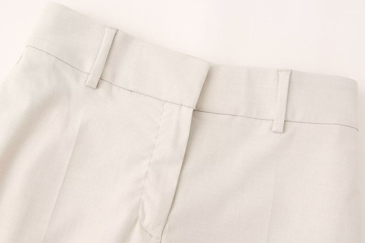 Pantaloni corti da donna a vita alta - Pantaloni eleganti casual