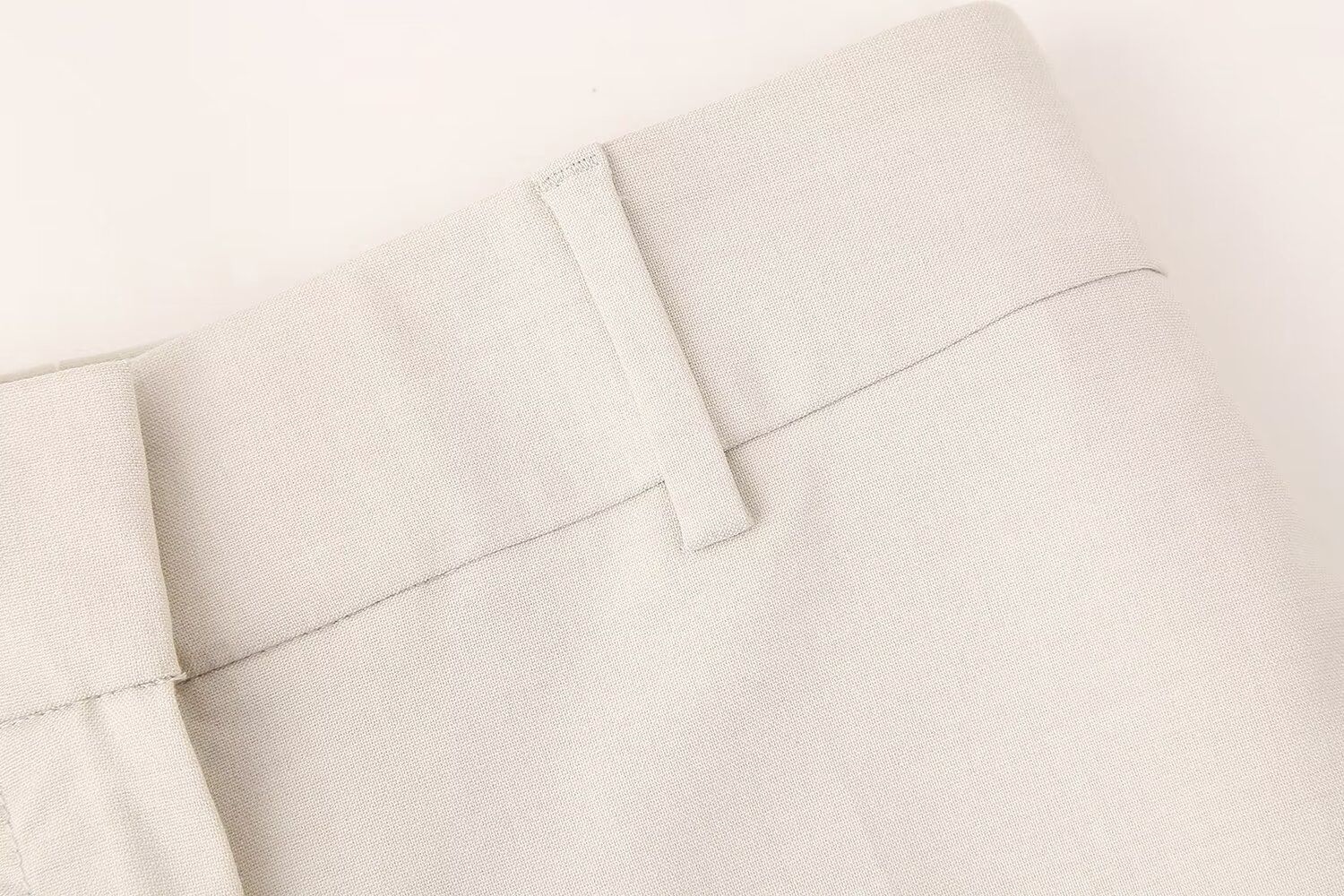Pantaloni corti da donna a vita alta - Pantaloni eleganti casual