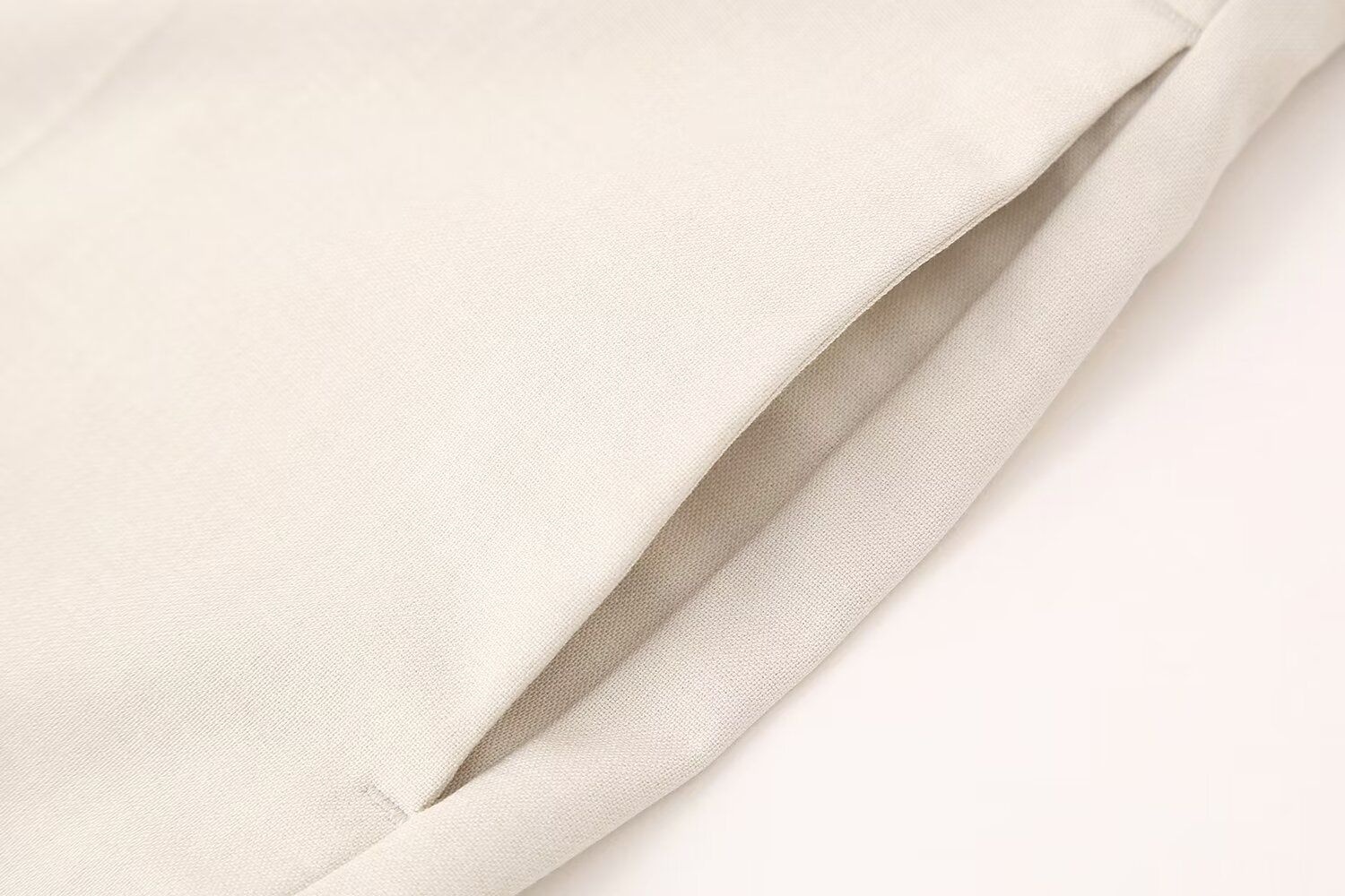 Pantaloni corti da donna a vita alta - Pantaloni eleganti casual