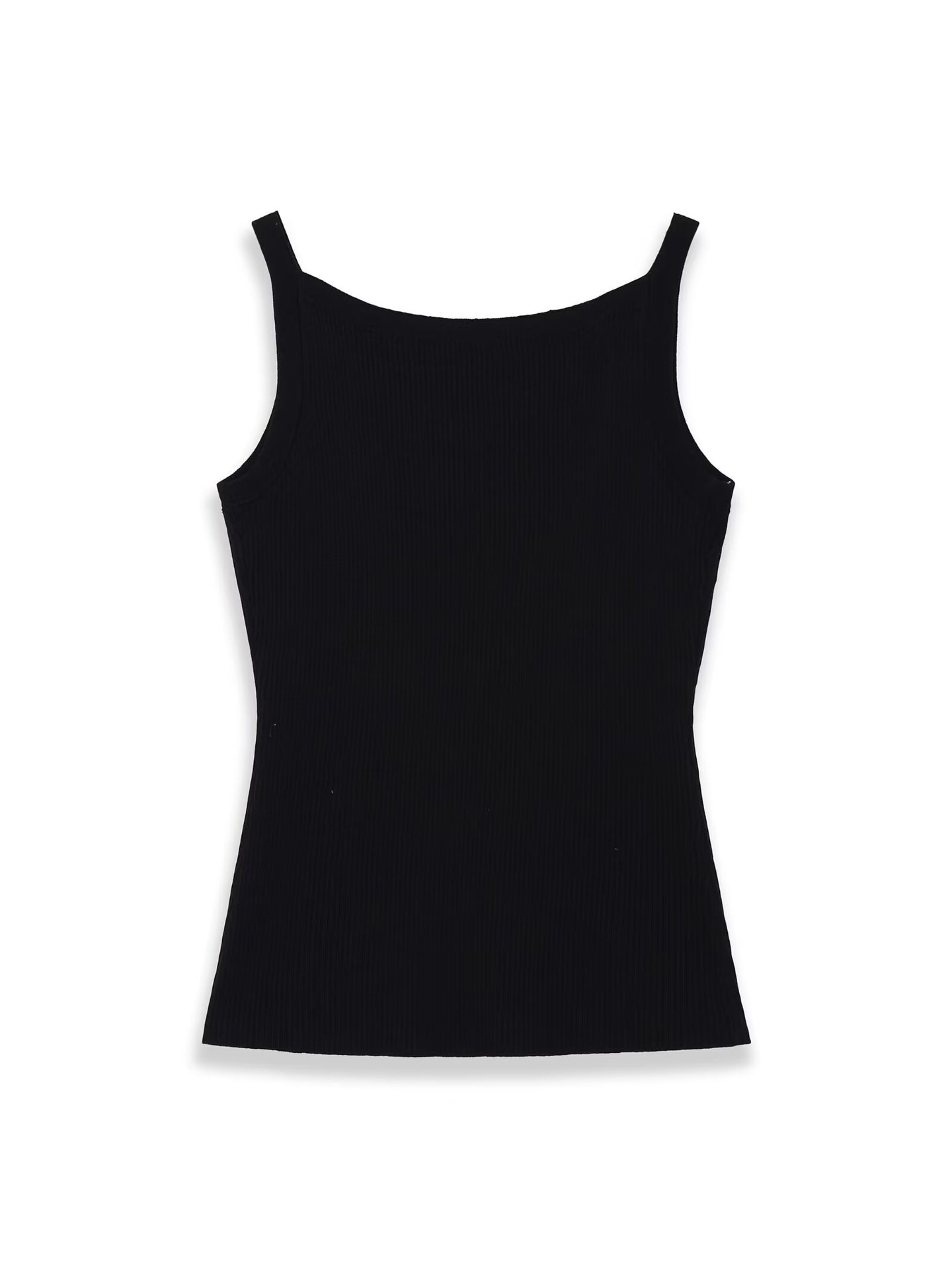 Canotta a coste essenziale - Versatile ed elegante