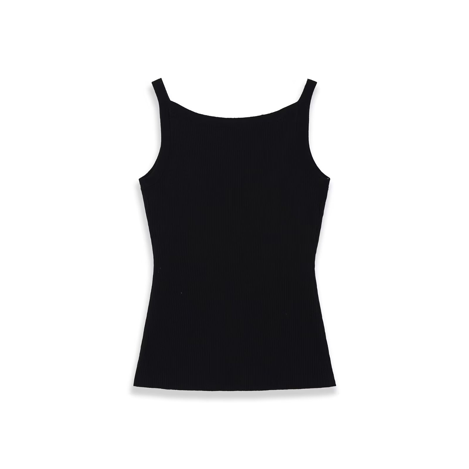 Canotta a coste essenziale - Versatile ed elegante