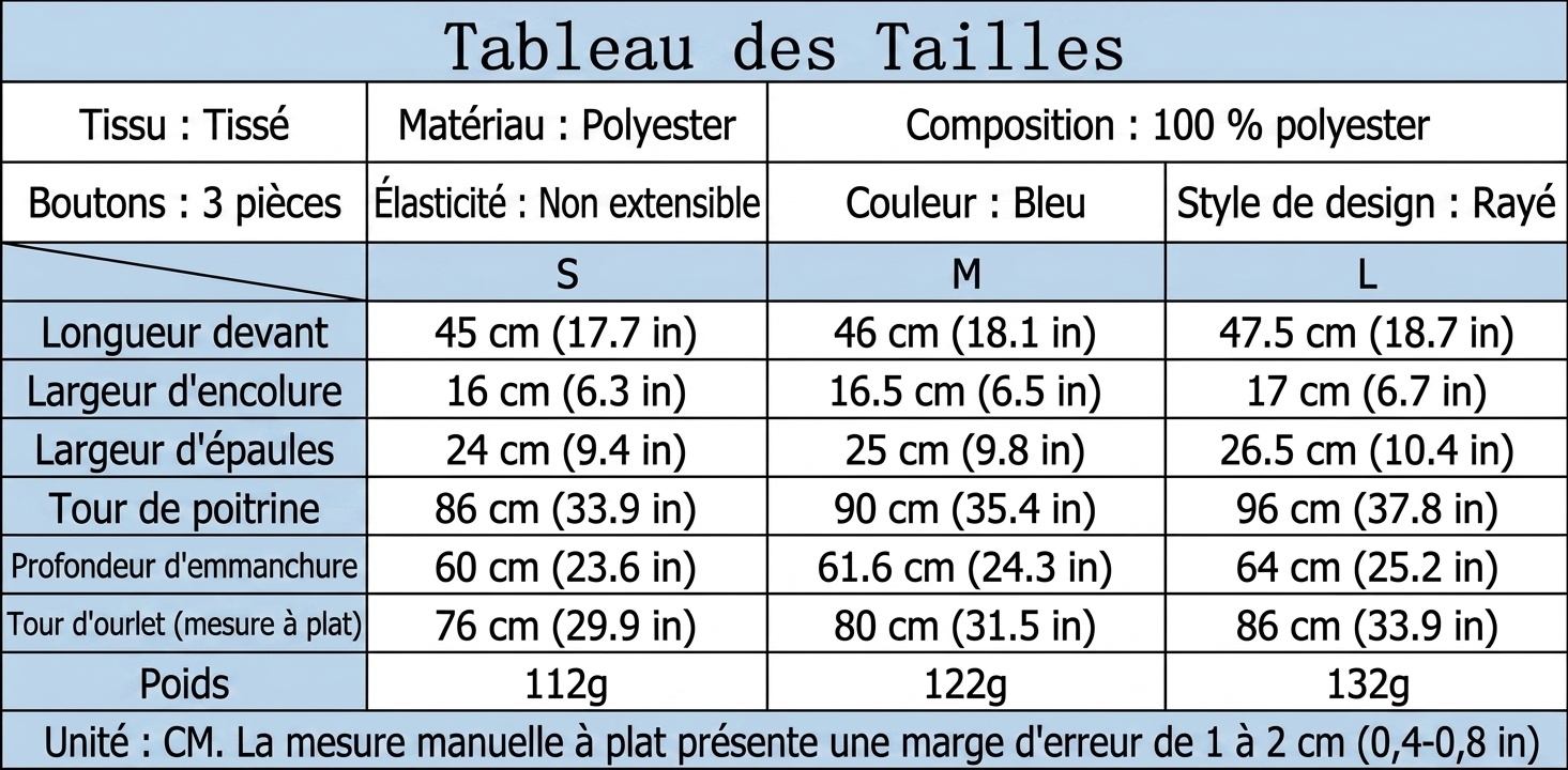 Débardeur rayé à col en V pour femme - Haut court sans manches