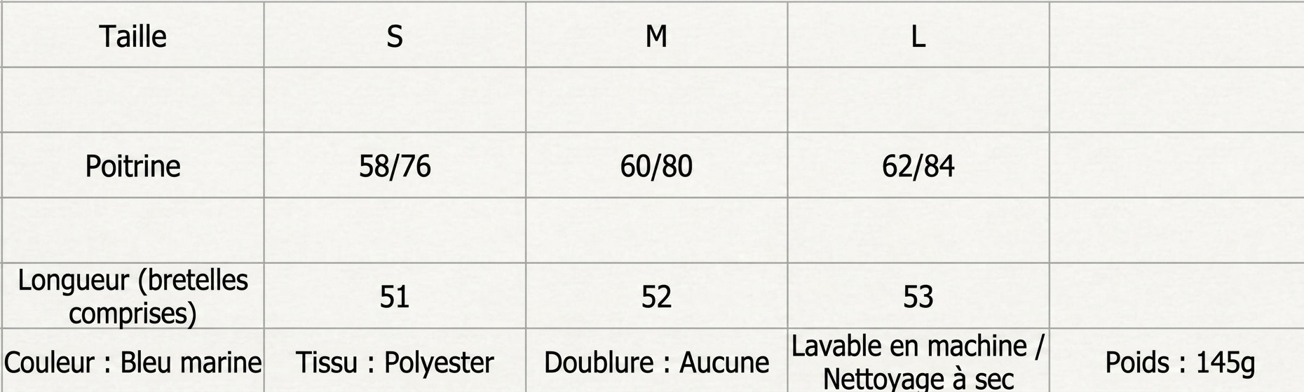 Débardeur péplum côtelé bleu marine à col en V
