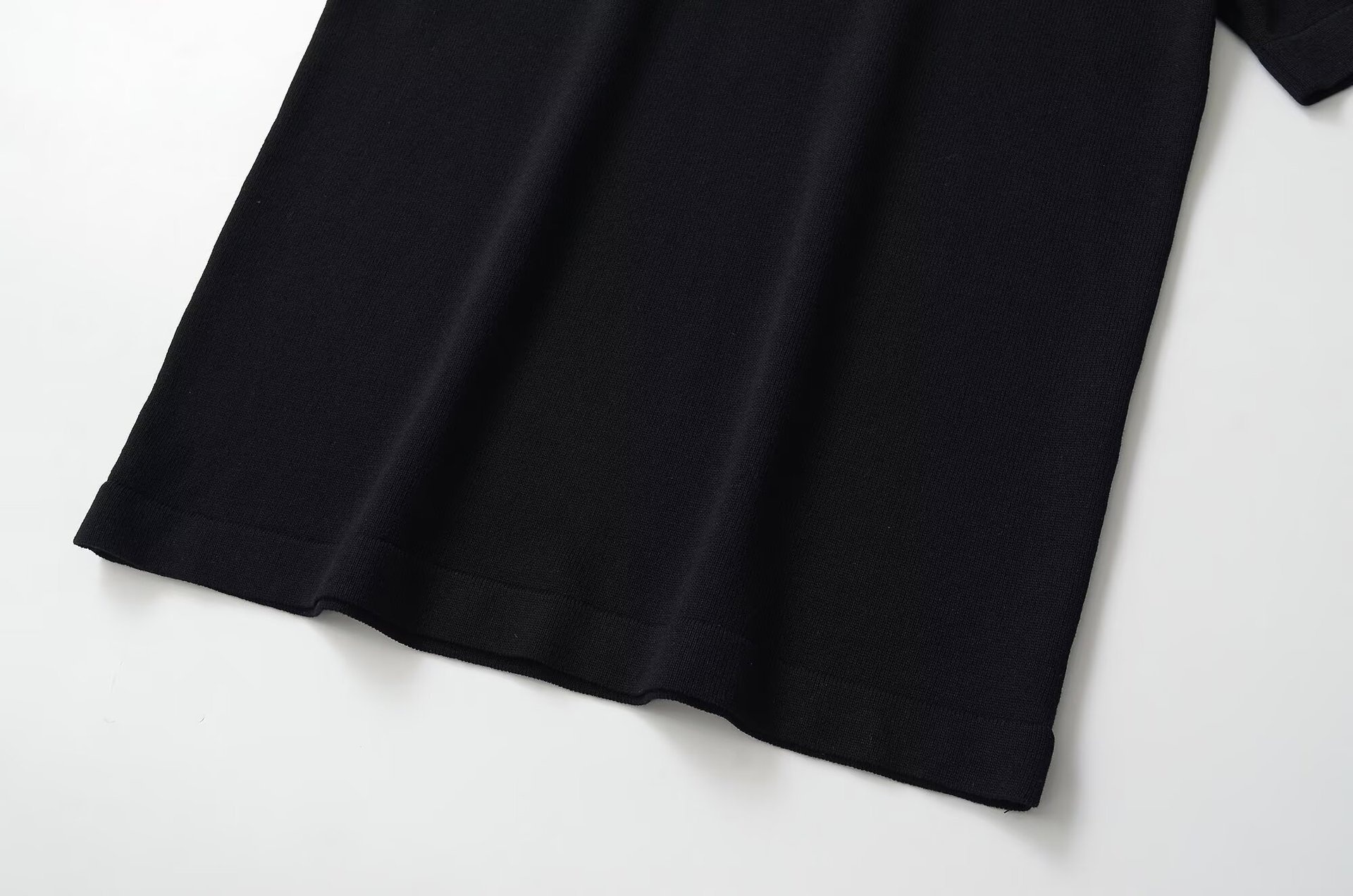 T-shirt Henley da donna morbida - Maniche corte