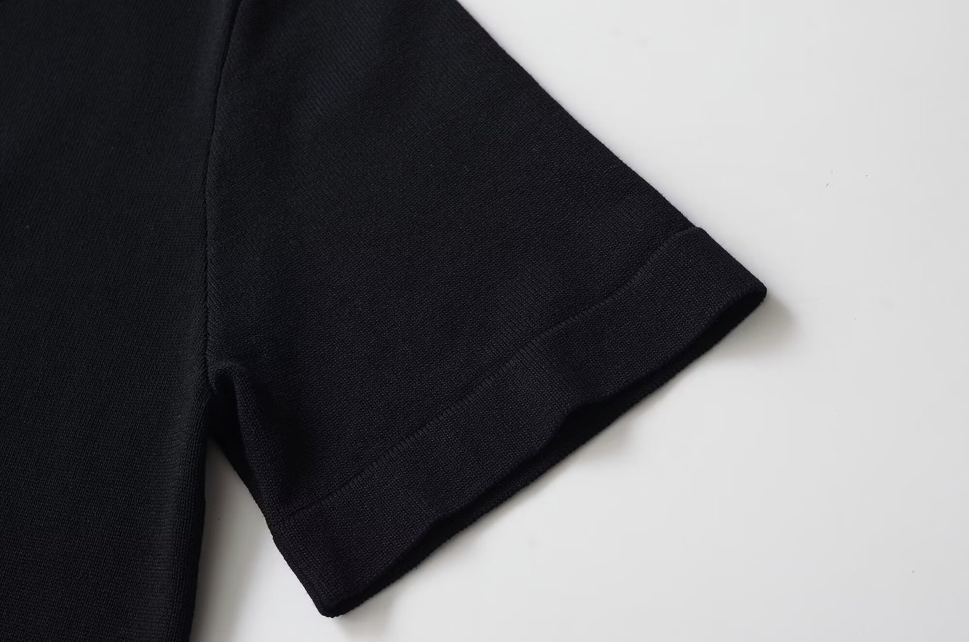 T-shirt Henley da donna morbida - Maniche corte