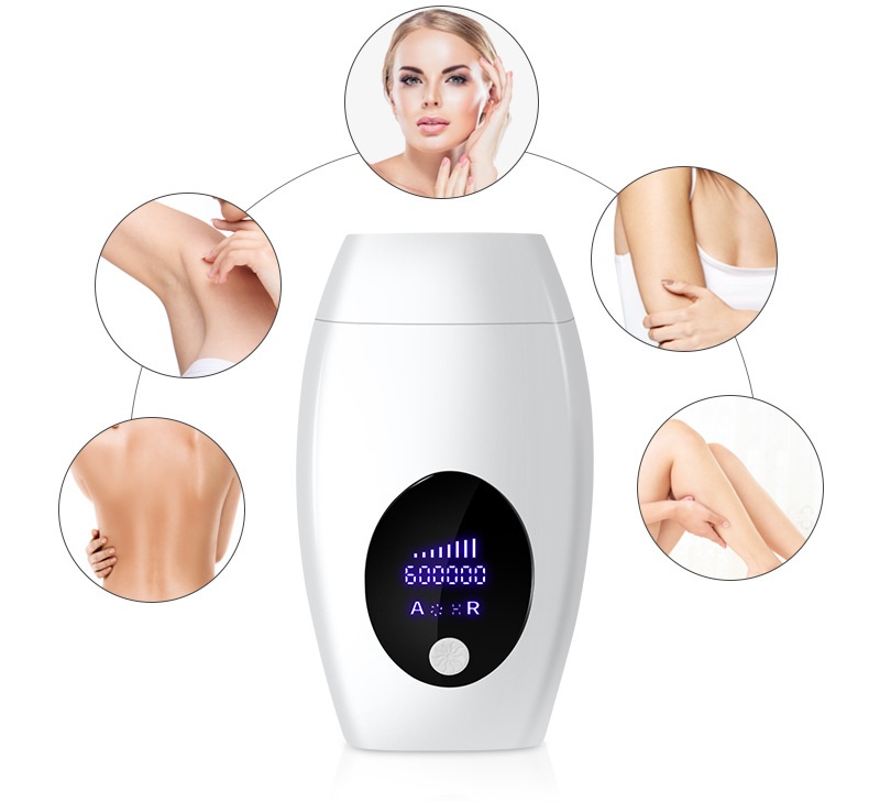 IPL Laser Hair Removal Device for Women & Men, 600K Flashes