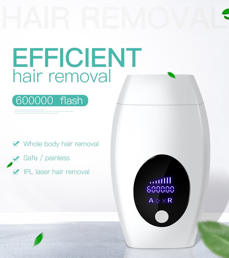 IPL Laser Hair Removal Device for Women & Men, 600K Flashes