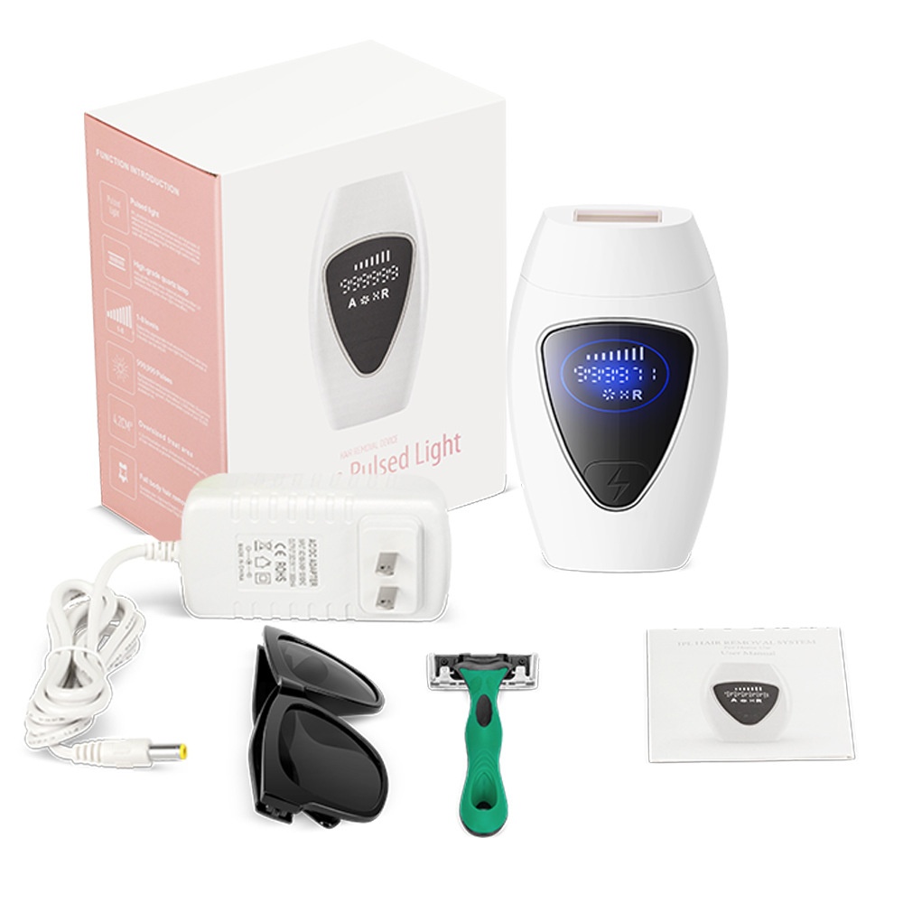 Épilation laser IPL indolore, technologie de congélation par point de congélation, plus de 990&nbsp;000 flashs