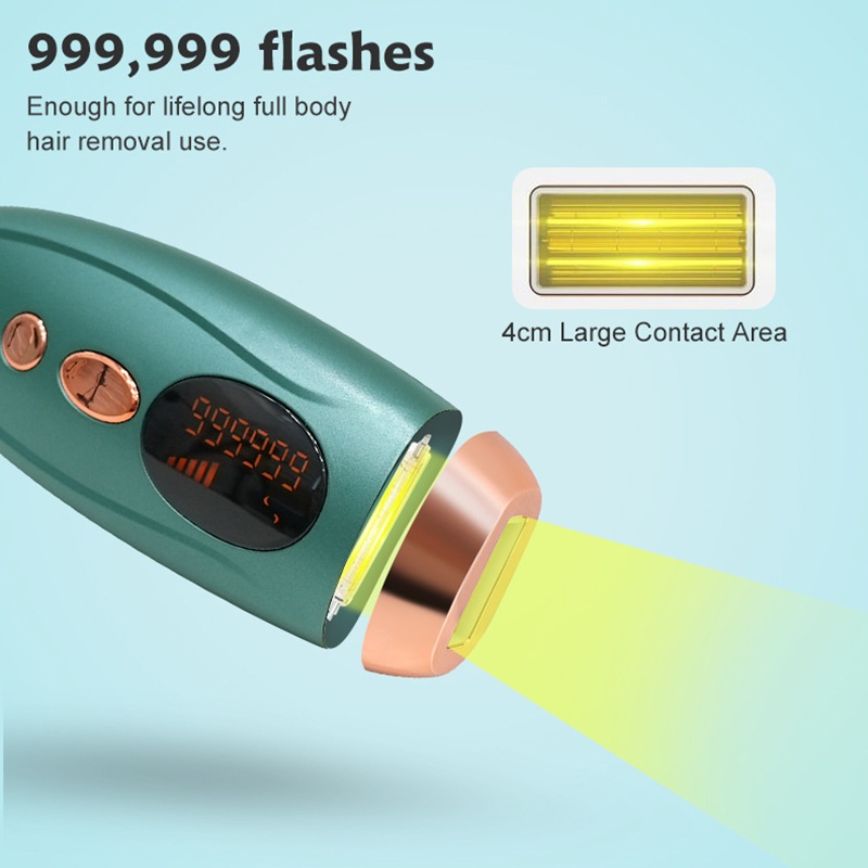 IPL Hair Removal Handset, Permanent & Painless At-Home Use