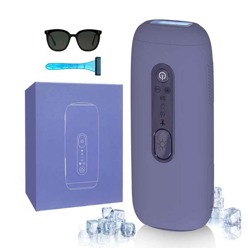 Sapphire Ice IPL Hair Removal Device, Painless Cooling Tech