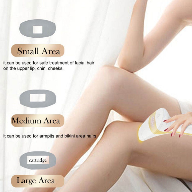 3-in-1 IPL Hair Removal Device, 900K Flashes, 8 Levels