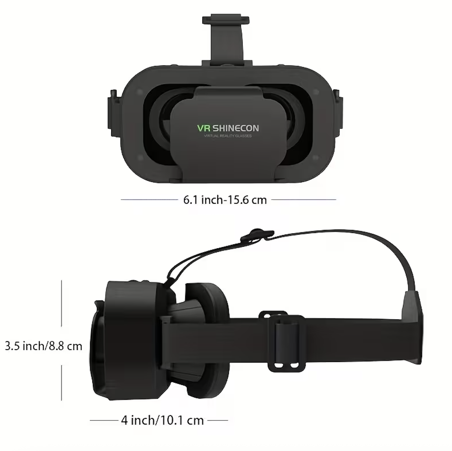 Shinecon G05NA VR Headset Lenses for 4.7-6.5" Smartphones Android iOS #19030003