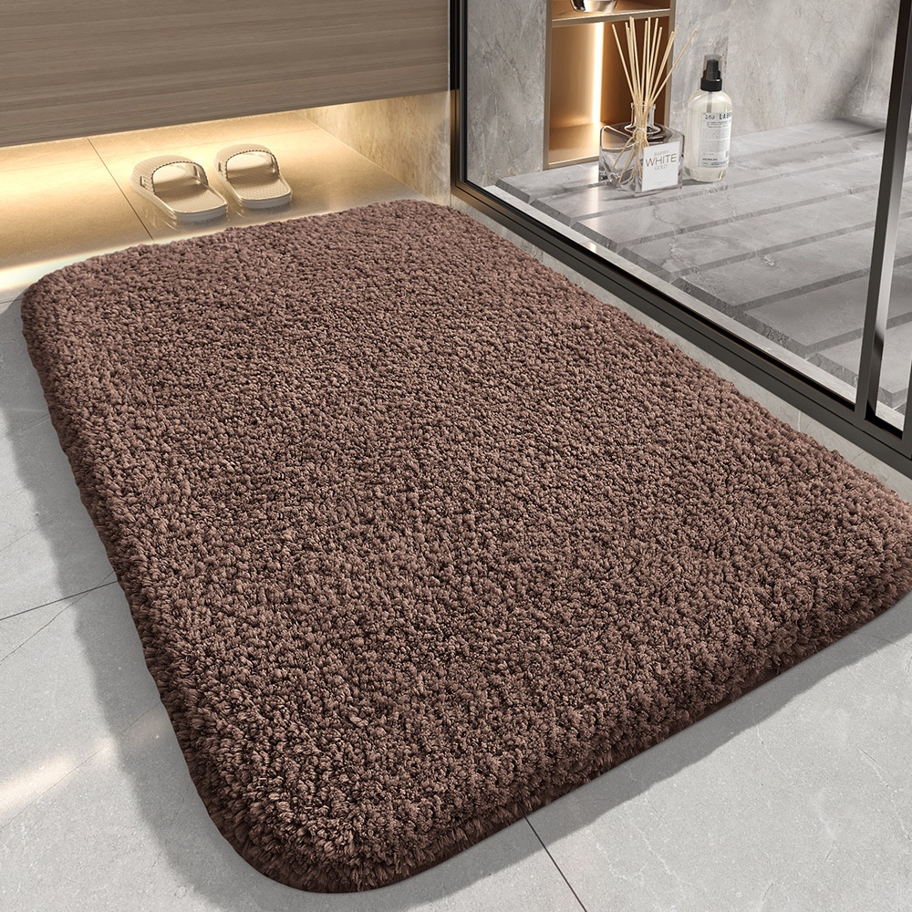 Soft Absorbent Non-Slip Bath Mat - Quick Dry Bathroom Rug