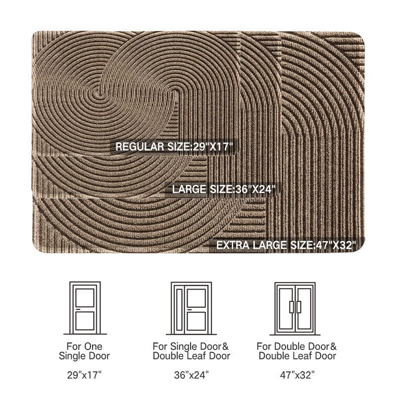 Non-Slip Absorbent Doormat | Easy Clean Entryway Mat