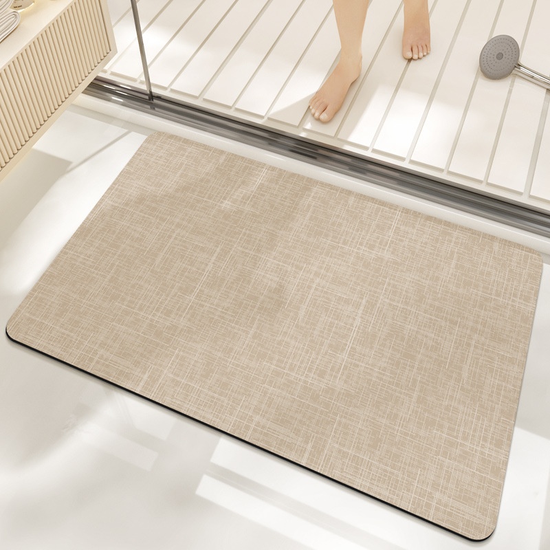 Quick Dry Anti-Slip Bathroom Mat - Absorbent & Soft