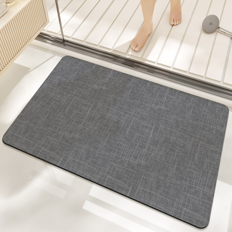 Quick Dry Anti-Slip Bathroom Mat - Absorbent & Soft
