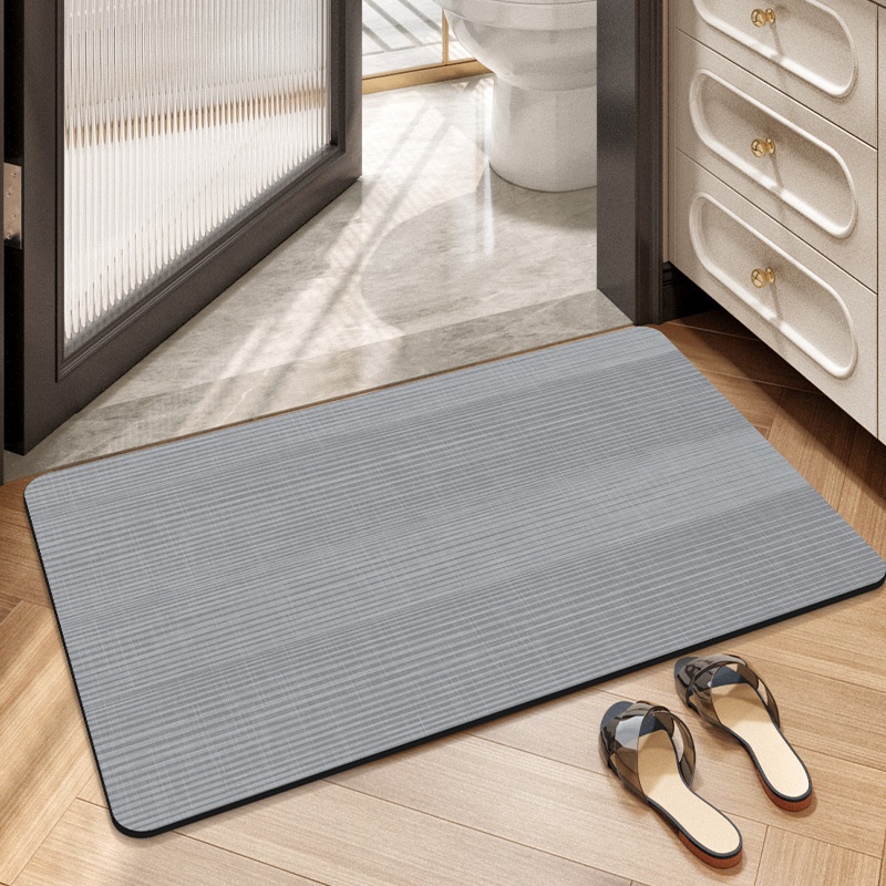 Quick Dry Anti-Slip Bathroom Mat - Absorbent & Soft