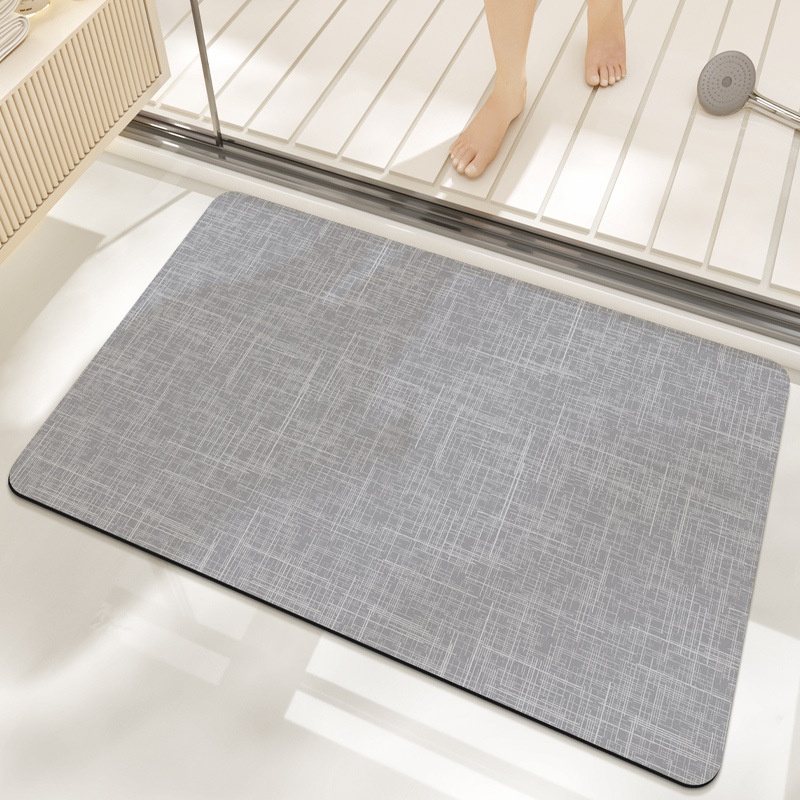 Quick Dry Anti-Slip Bathroom Mat - Absorbent & Soft