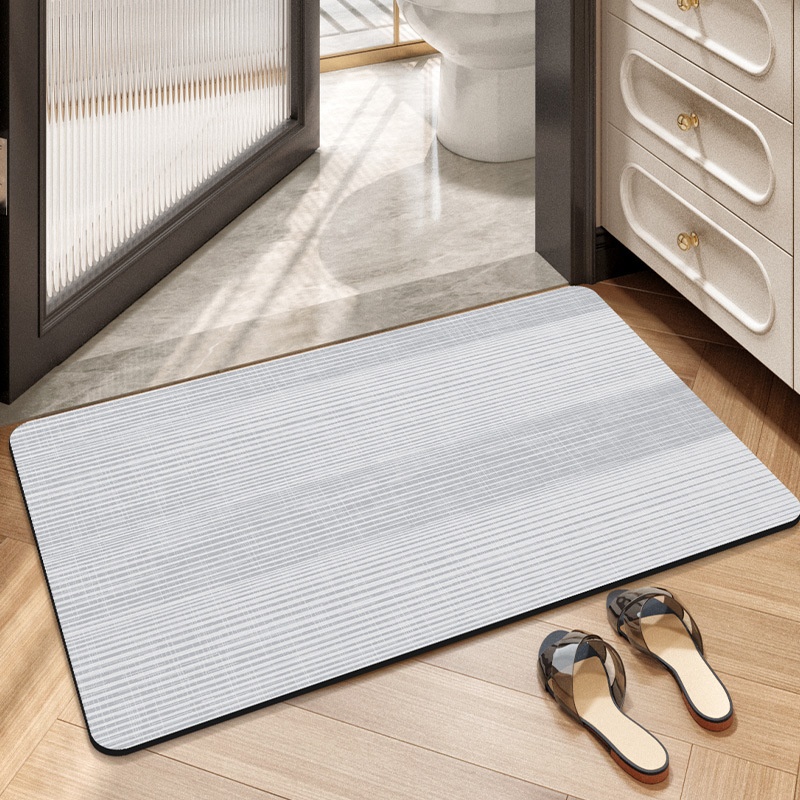 Quick Dry Anti-Slip Bathroom Mat - Absorbent & Soft