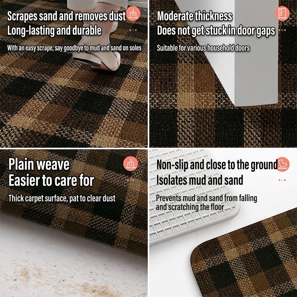 Non-Slip Absorbent Floor Mat & Bath Rug Collection