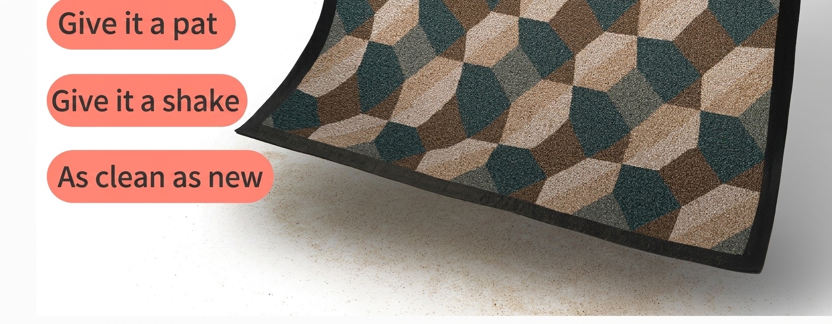 Durable Non-Slip Entryway Door Mat for Home & Office