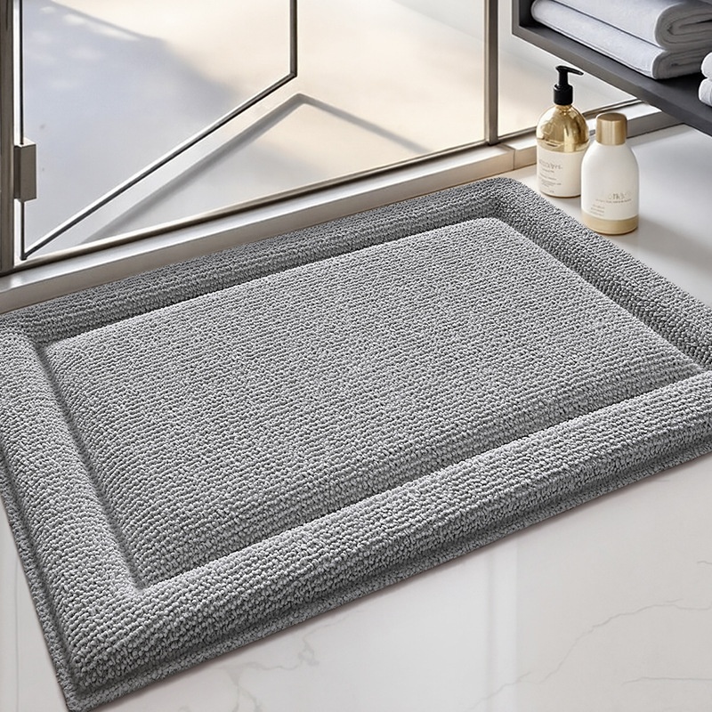 Ultra Soft Absorbent Non-Slip Bath Mat & Area Rug