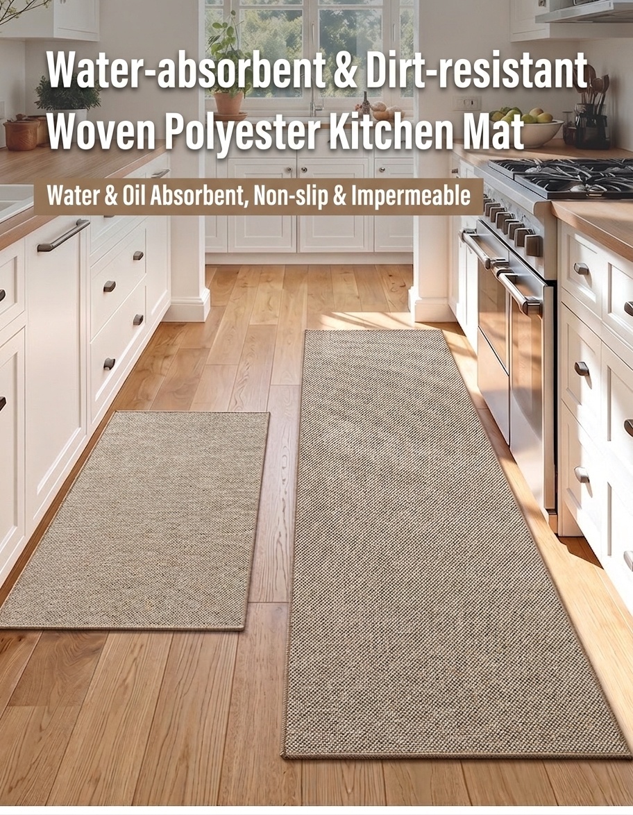 Non-Slip Washable Kitchen Mat Runner - Durable Floor Rug