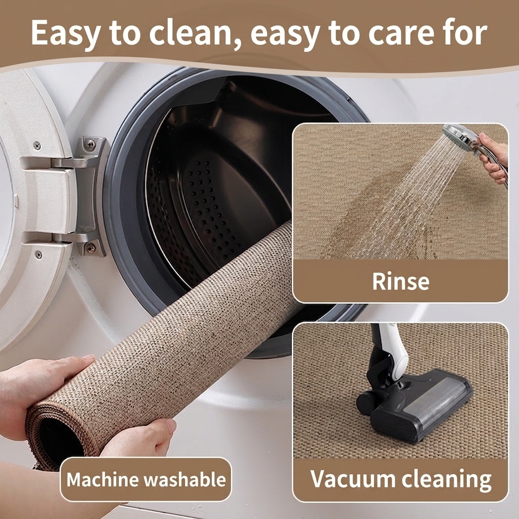 Non-Slip Washable Kitchen Mat Runner - Durable Floor Rug