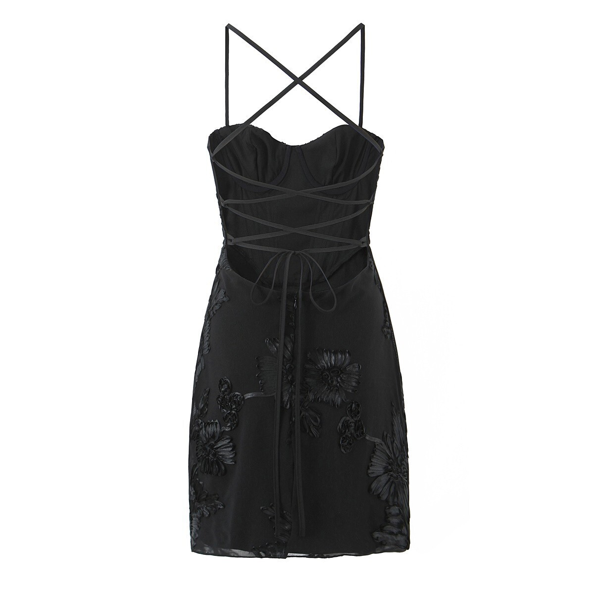 Floral Corset Dress Elegant Women's Party Dress KUN-00156