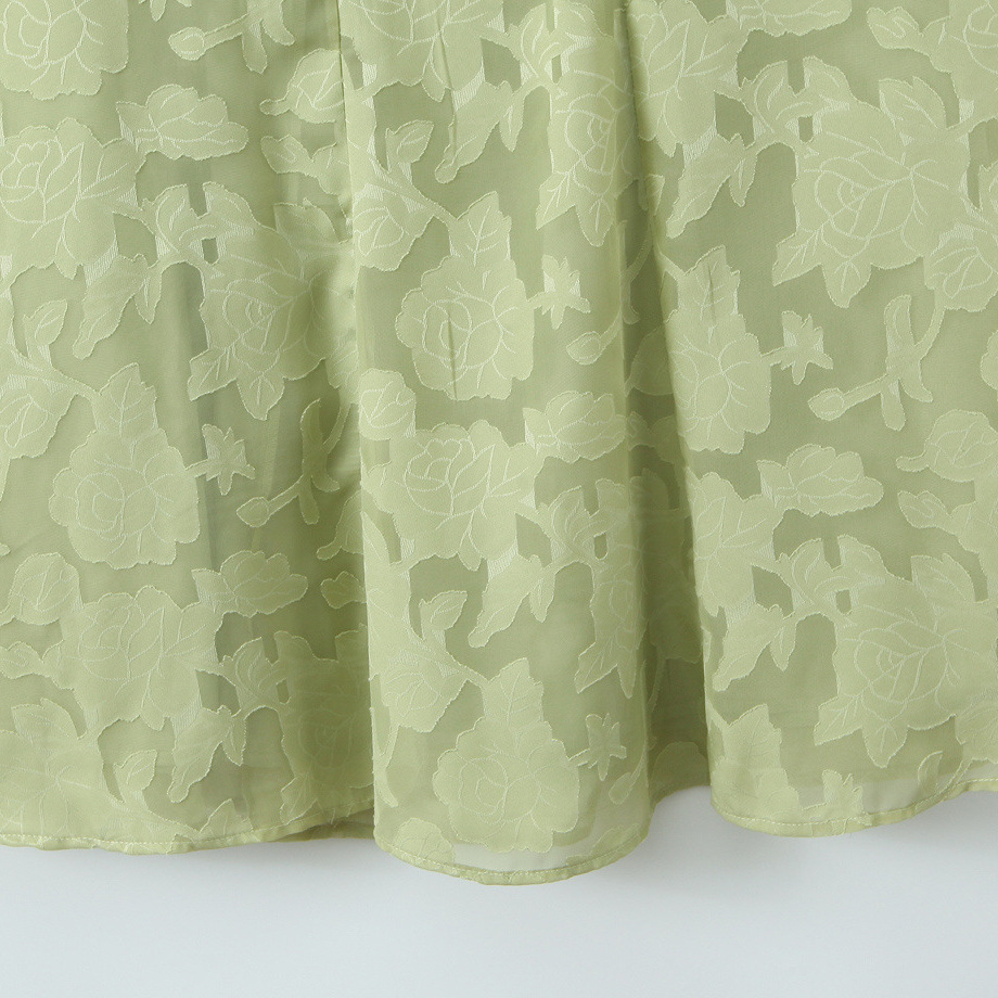 Women's Floral Lace-Up Dress - Elegant & Versatile KUN-00162