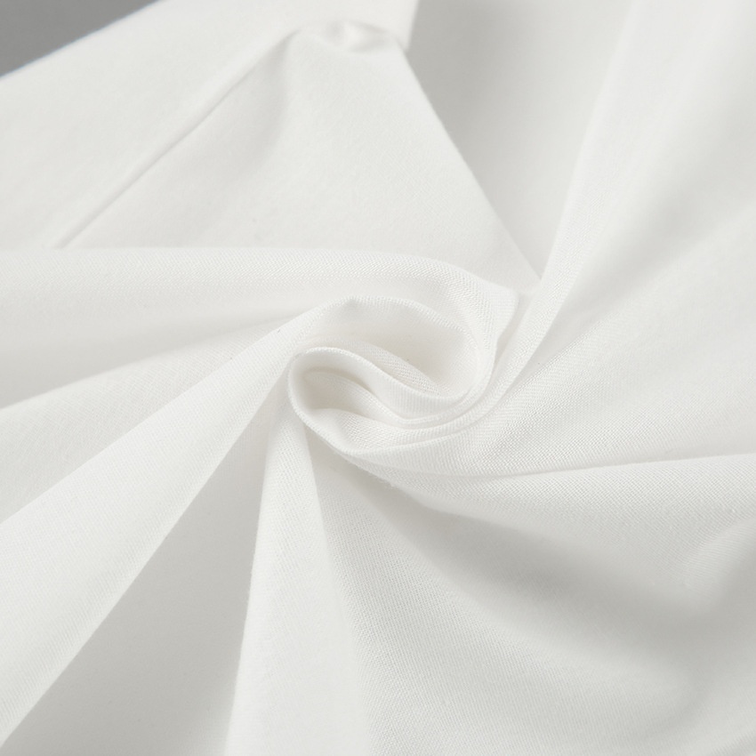 Pantalon blanc à jambes larges et taille haute - Chic sans effort